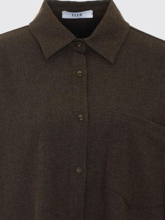 26FW 엘레 셔츠 EFW260228 MORO Brown - ELEH