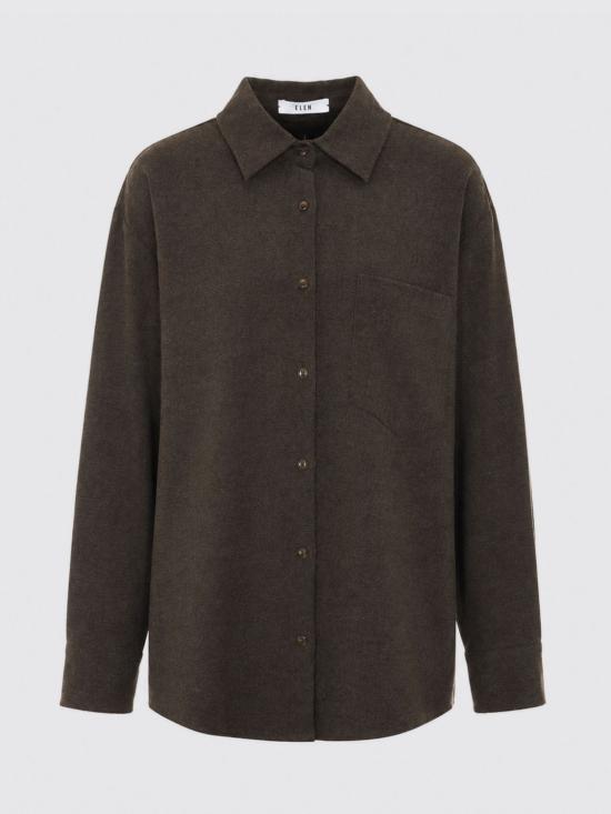 26FW 엘레 셔츠 EFW260228 MORO Brown - ELEH