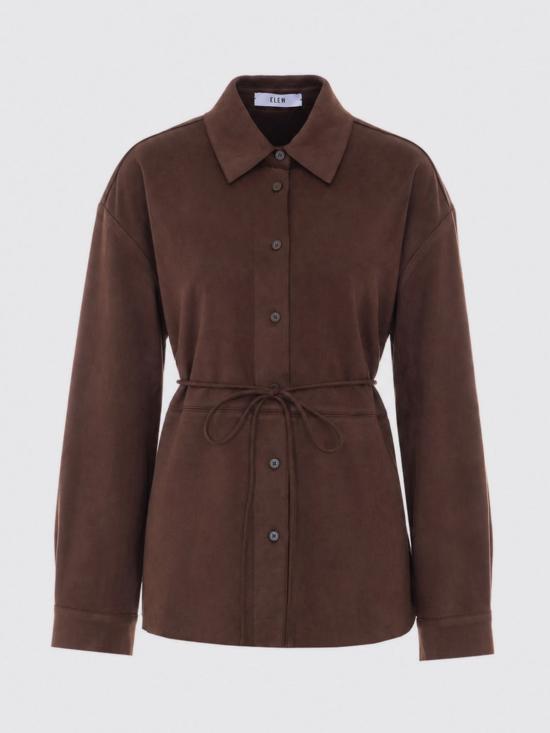 26FW 엘레 셔츠 EFW260133 MORO Brown - ELEH