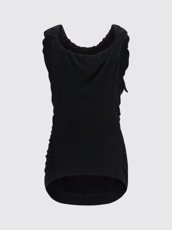26FW 비비안웨스트우드 반팔 티셔츠 1603004WJ00BO N401 Black - VIVIENNE WESTWOOD