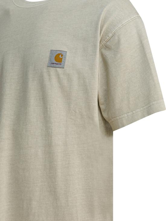 26FW 칼하트 WIP 숏슬리브 비스타 티셔츠 I0307802LP GD Beige - CARHARTT WIP