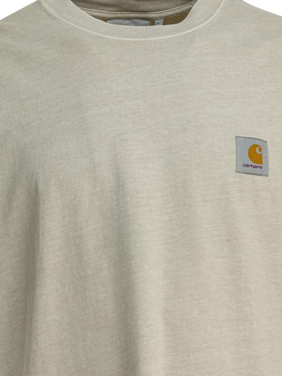26FW 칼하트 WIP 숏슬리브 비스타 티셔츠 I0307802LP GD Beige - CARHARTT WIP