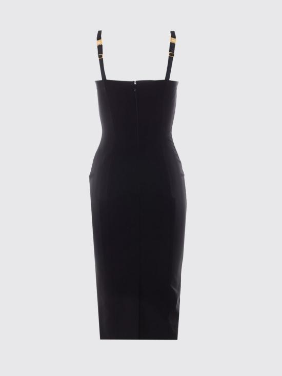 26FW 엘리자베타프랜치 롱 원피스 AB00267E2 110 Black - ELISABETTA FRANCHI