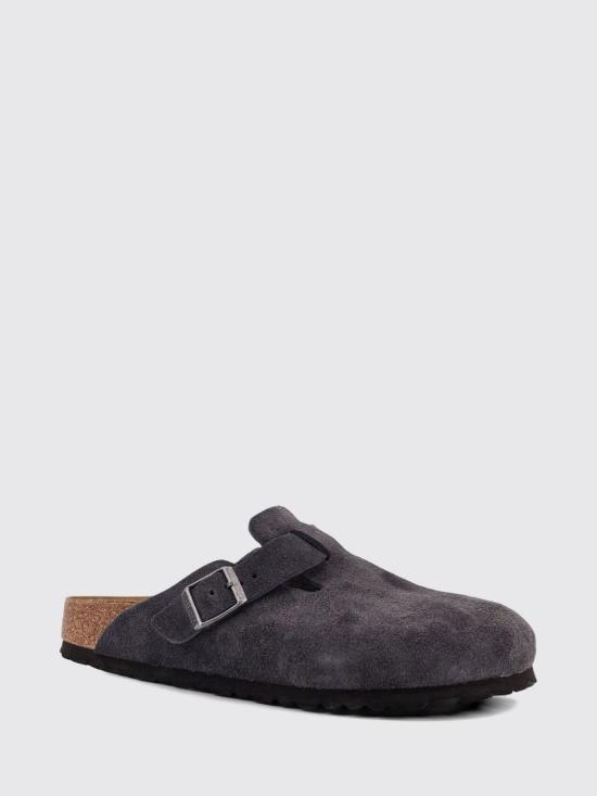 26FW 버켄스탁 보스턴 스웨이드 레더 1031678 Grey - BIRKENSTOCK