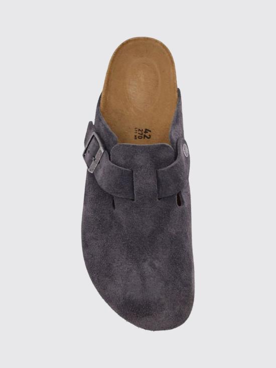 26FW 버켄스탁 보스턴 스웨이드 레더 1031678 Grey - BIRKENSTOCK