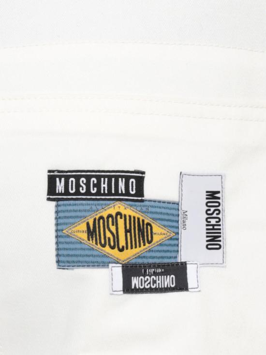 26FW 모스키노 데님 팬츠 03505218 0002 White - MOSCHINO