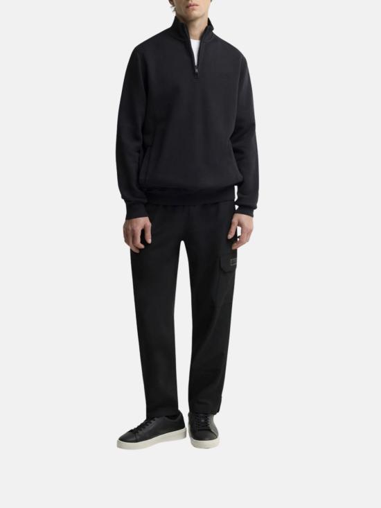 26FW 바버 긴팔 티셔츠 MOL0782 BK11 Black - BARBOUR