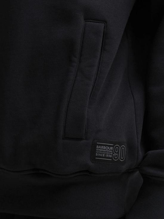 26FW 바버 긴팔 티셔츠 MOL0782 BK11 Black - BARBOUR