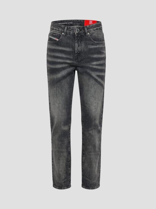 26FW 디젤 레귤러 웨이스트 D 힐 진 A2610109R33 02 Black - DIESEL