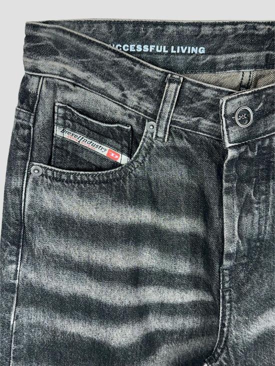 26FW 디젤 레귤러 웨이스트 D 힐 진 A2610109R33 02 Black - DIESEL