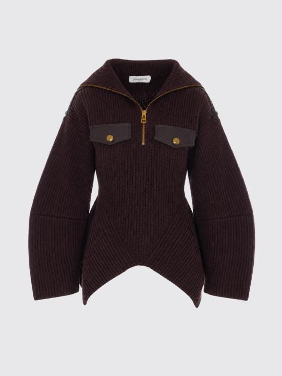 26FW 짐머만 스웨터 9557TF261 CHO Brown - ZIMMERMANN