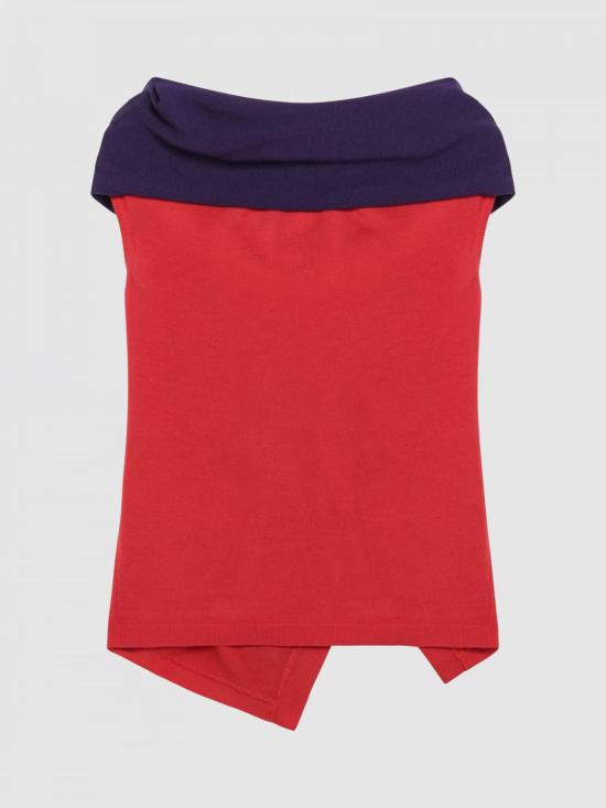 26FW JW앤더슨 민소매 티셔츠 KW1576YN0100 459 Red - JW ANDERSON