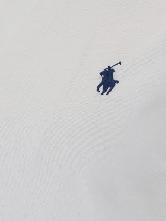 26FW 폴로 랄프로렌 클래식 핏 포니 로고 자수 티셔츠 211B14605 032 White - POLO RALPH LAUREN