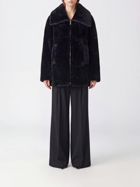 26FW 블랑샤 코트 26100302 NERO Black