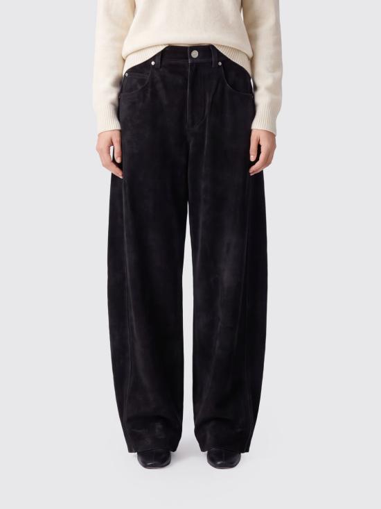 26FW 이자벨마랑에뚜왈 팬츠 PA0780FAD3B01E 01BK Black