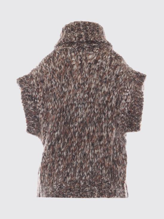 26FW 브루넬로 쿠치넬리 스웨터 MLC350704P C9979 Brown - BRUNELLO CUCINELLI