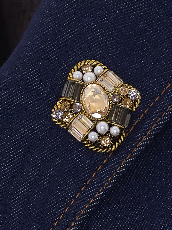 26FW 리우조 자켓 UF6079D0368 77000 Navy - LIU JO