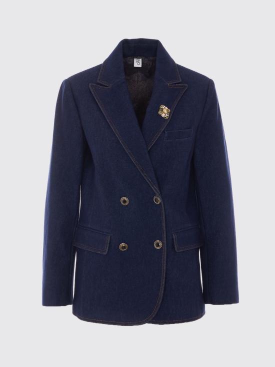 26FW 리우조 자켓 UF6079D0368 77000 Navy - LIU JO