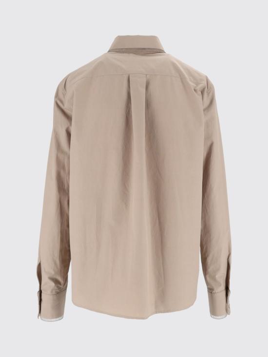 26FW 파비아나 필리피 셔츠 CAD216F233L582 0165 Brown - FABIANA FILIPPI