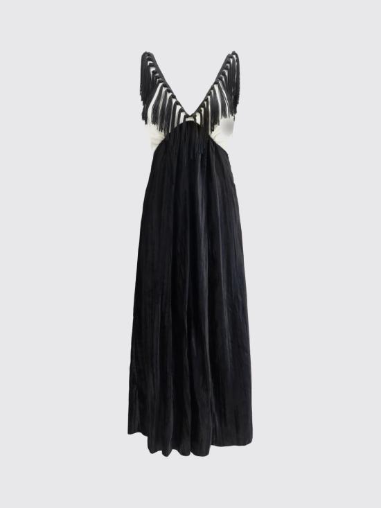 26FW 포르테포르테 롱 원피스 15347MYDRESS F50M Black - FORTE FORTE