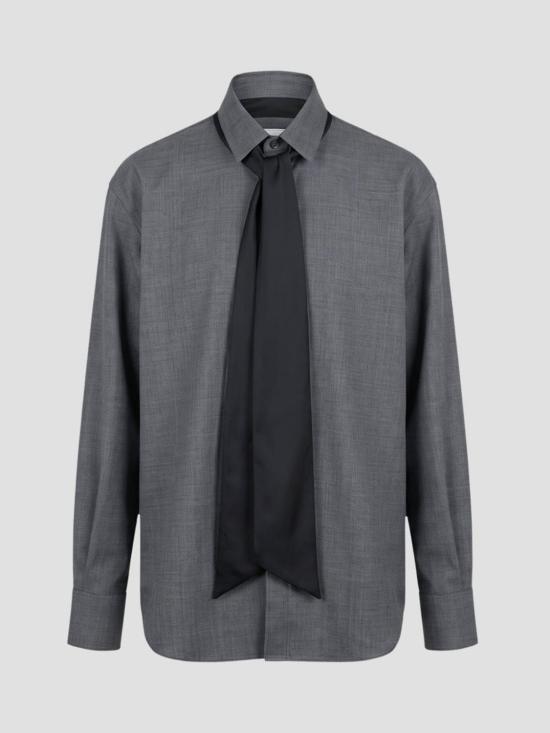 26FW 사카이 셔츠 2608686 301 Grey - SACAI