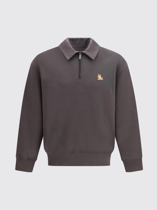 26FW 메종키츠네 폴로 티셔츠 MRMJS15KM0341 0438 Grey - MAISON KITSUNE