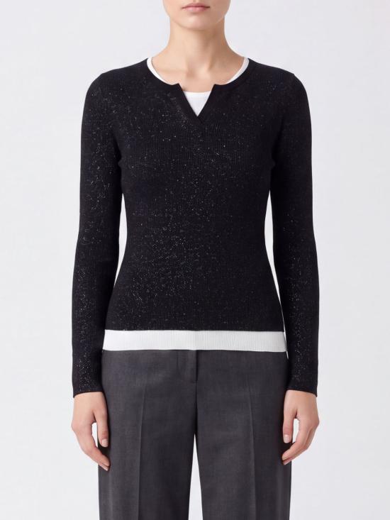 26FW 엘레 스웨터 EFWM260030 NERO Black