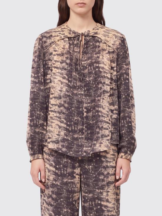26FW 이자벨마랑 라라야 실크 블라우스 라라야 실크 블라우스 HT0990FAD4J12I 90BE Beige