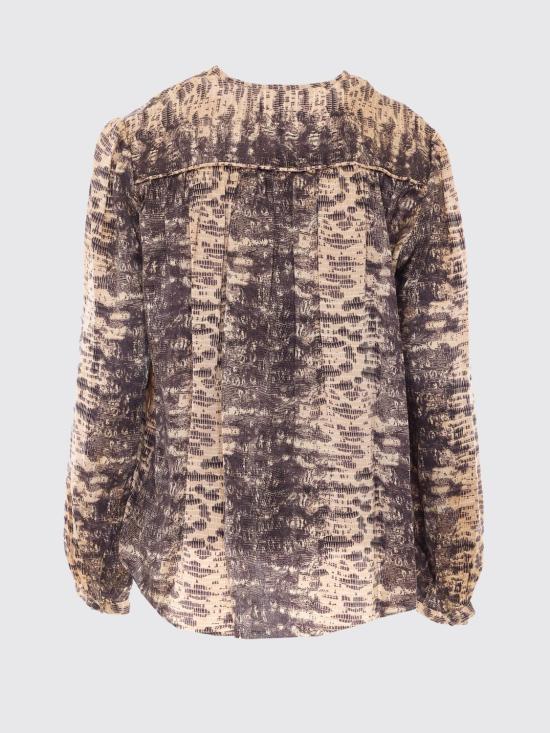 26FW 이자벨마랑 라라야 실크 블라우스 라라야 실크 블라우스 HT0990FAD4J12I 90BE Beige - ISABEL MARANT