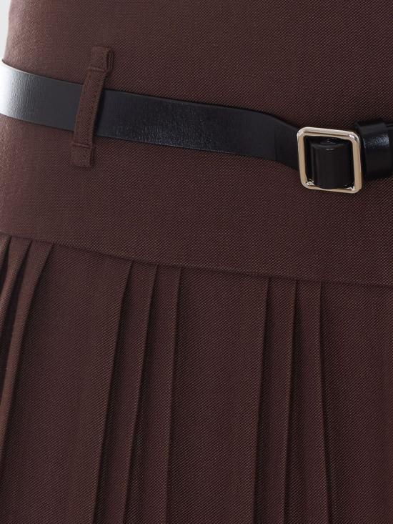 26FW 엘레 스커트 EFW260190 MARRONE Brown - ELEH