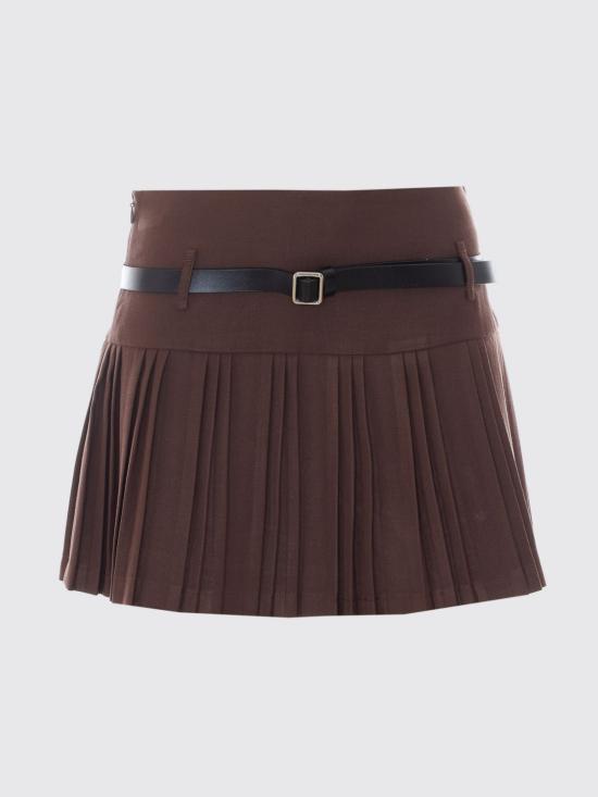 26FW 엘레 스커트 EFW260190 MARRONE Brown - ELEH