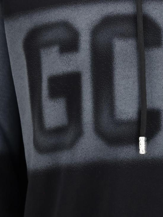 26FW 지씨디에스 후드 티셔츠 C2MWQE233F034 999I Black - GCDS