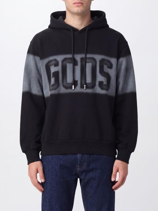 26FW 지씨디에스 후드 티셔츠 C2MWQE233F034 999I Black