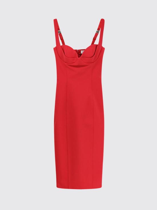 26FW 엘리자베타프랜치 미디 원피스 AB00267E2 CG5 Red - ELISABETTA FRANCHI