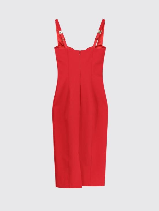 26FW 엘리자베타프랜치 미디 원피스 AB00267E2 CG5 Red - ELISABETTA FRANCHI