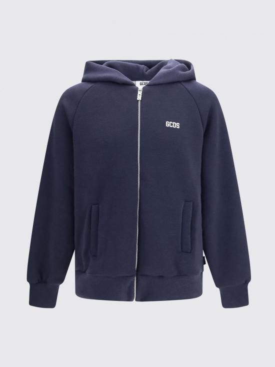 26FW 지씨디에스 후드 티셔츠 C2MWQF009K172 788U Navy - GCDS