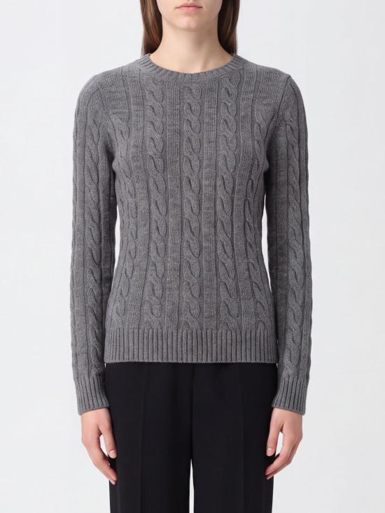 26FW 기마구아스 브레이드 점퍼 스웨터 BRAIDJUMPER Grey
