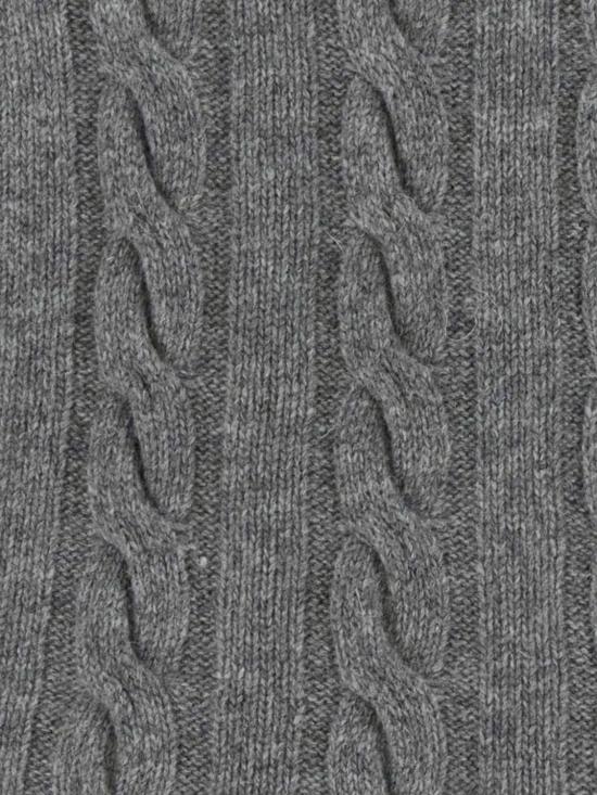 26FW 기마구아스 브레이드 점퍼 스웨터 BRAIDJUMPER Grey - GIMAGUAS