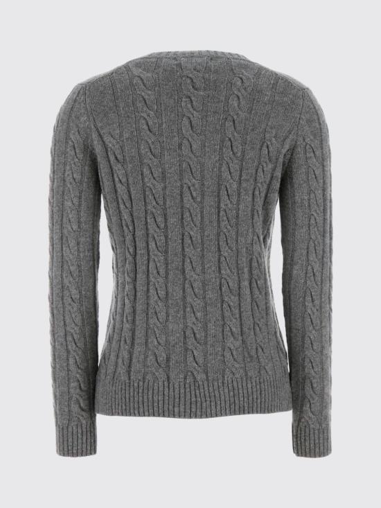 26FW 기마구아스 브레이드 점퍼 스웨터 BRAIDJUMPER Grey - GIMAGUAS