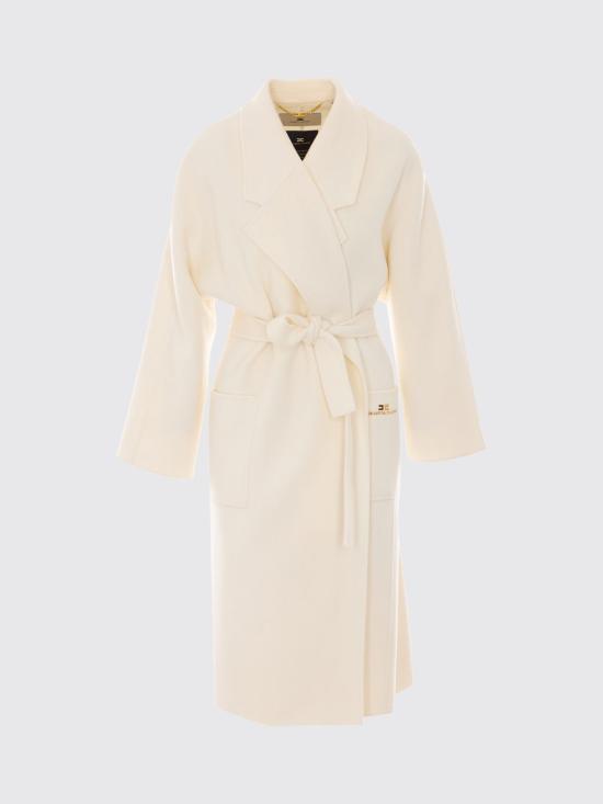 26FW 엘리자베타프랜치 코트 CP01D68E2 193 White - ELISABETTA FRANCHI