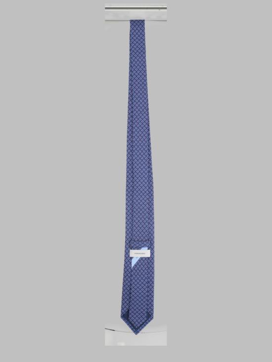 26FW 살바토레 페라가모 넥타이 768562 350950001 BLUE - SALVATORE FERRAGAMO