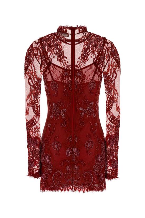 26FW 블루마린 원피스 RF6062J1616 X0824 Red - BLUMARINE