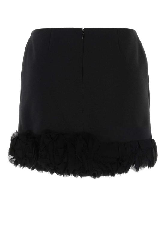 26FW 블루마린 스커트 NF6020T960A4G135A 22222 Black - BLUMARINE