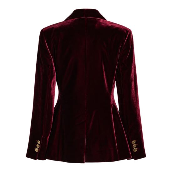 26FW 베르사체 자켓 10265651A191801R580 Burgundy - VERSACE