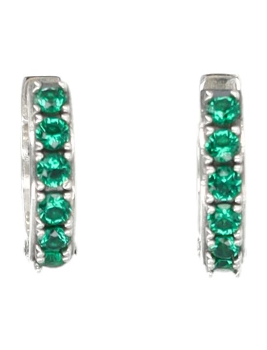 25FW 엠마누엘레 비꼬끼 주얼리 CDLE1CSILVERGREEN