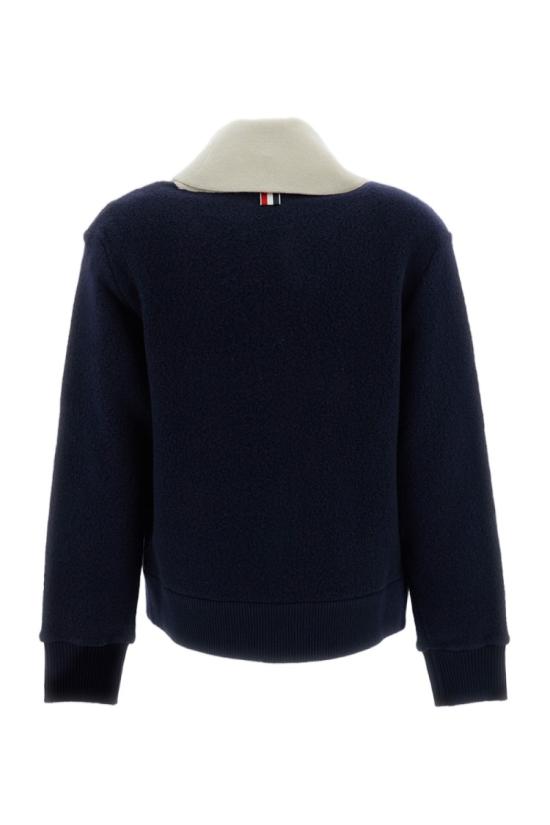 26FW 톰브라운 니트웨어 FJT444AJ0100415 Blue - THOM BROWNE