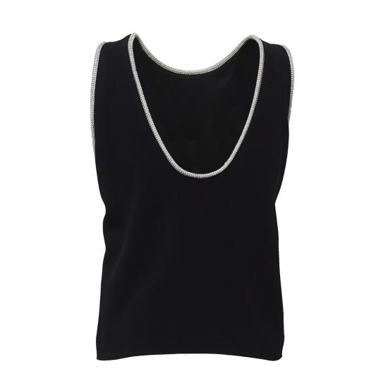 26FW 스포트막스 탑 2622166022600 Black - SPORTMAX