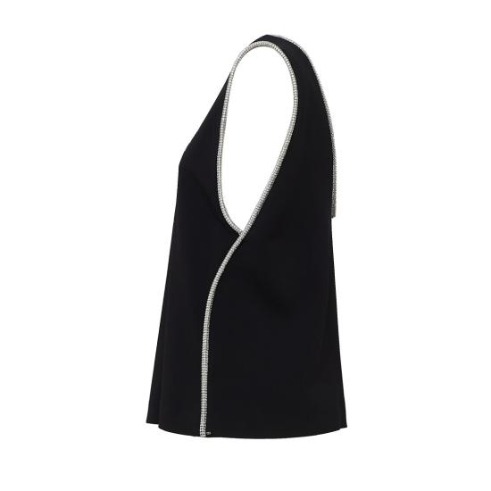 26FW 스포트막스 탑 2622166022600 Black - SPORTMAX