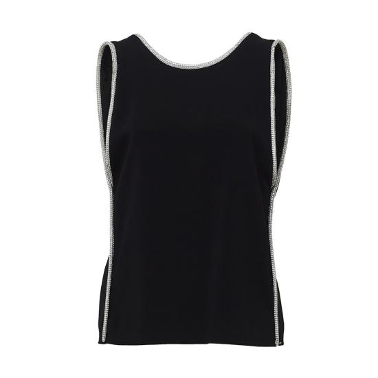26FW 스포트막스 탑 2622166022600 Black