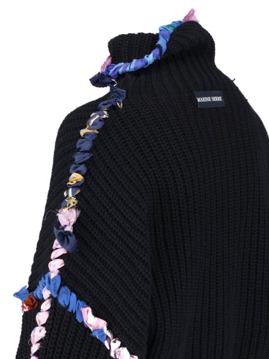 26FW 마린세르 니트웨어 WTK096A CKNI0552BK992 Black - MARINE SERRE